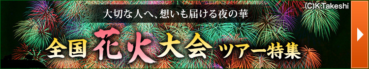 大切な人へ、思いも届ける夜の華 全国花火大会ツアー特集