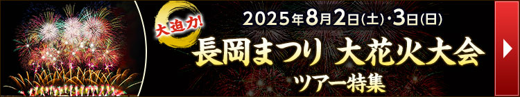 長岡まつり 大花火大会ツアー