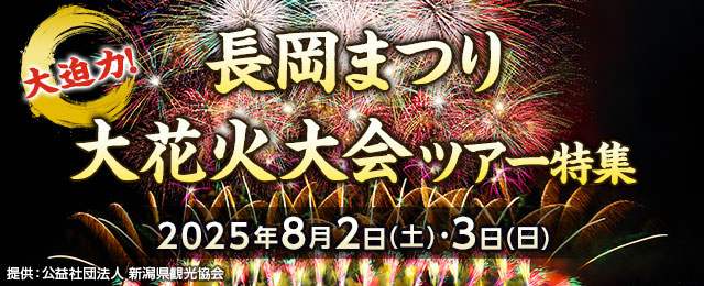 [From Chubu/Tokai] Nagaoka Festival Fireworks Festival Tour 2025