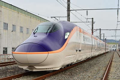 E8系 外観（イメージ／提供：ＪＲ東日本）