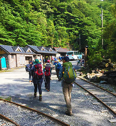 荒川登山口(イメージ)
